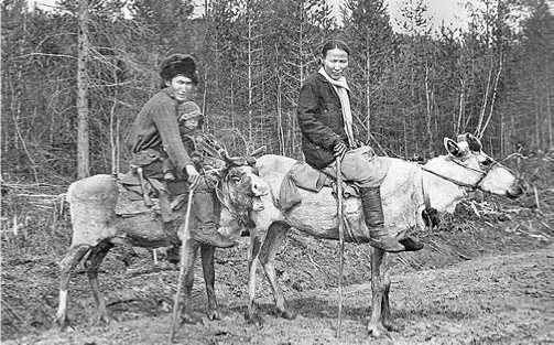 Алданские эвенки. Конец 1920-х годов.